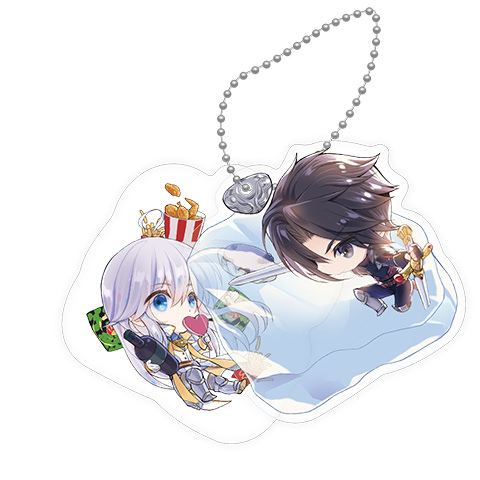 雙層壓克力吊飾《吾命騎士》冰封殿男