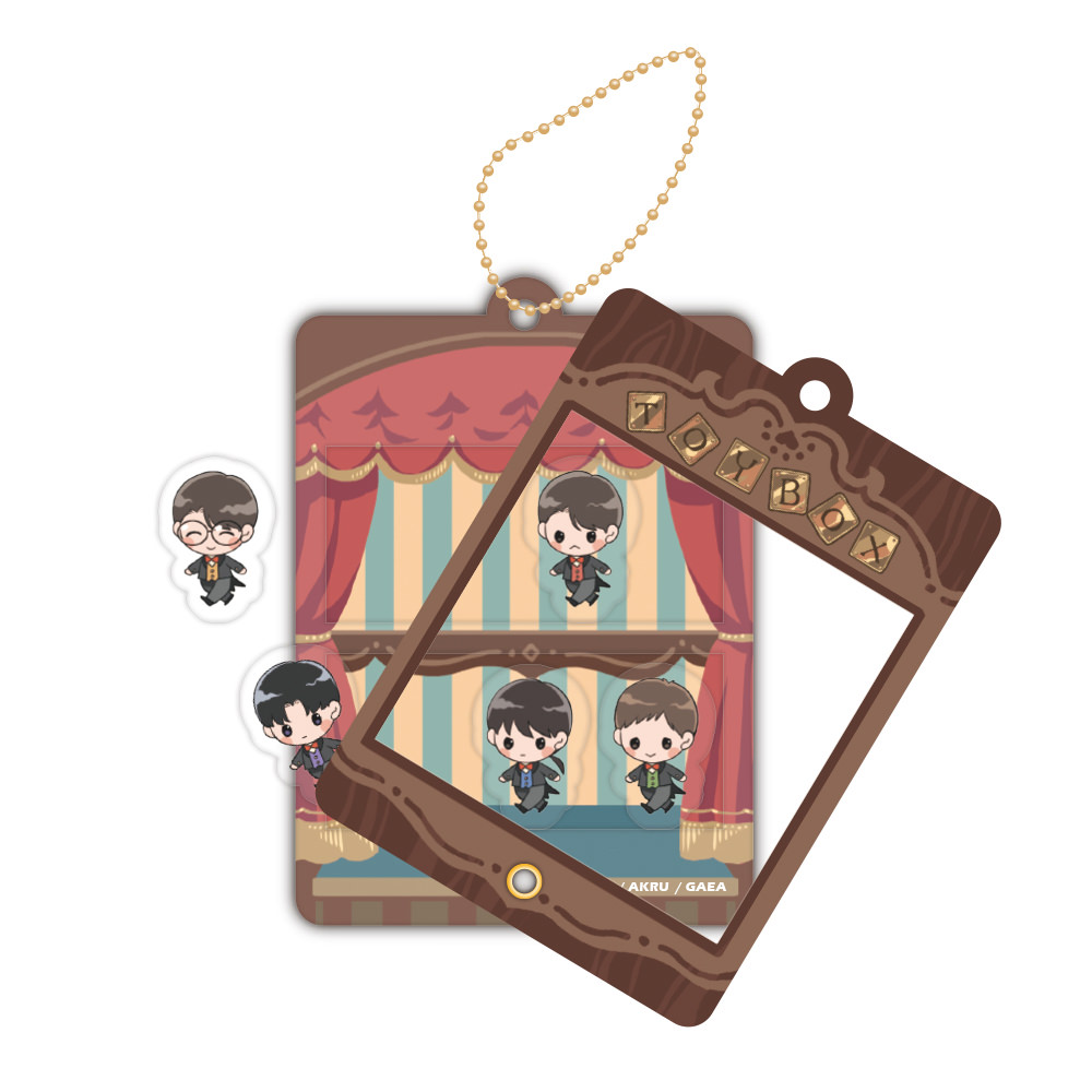 雙層壓克力裝飾畫《案簿錄》款 