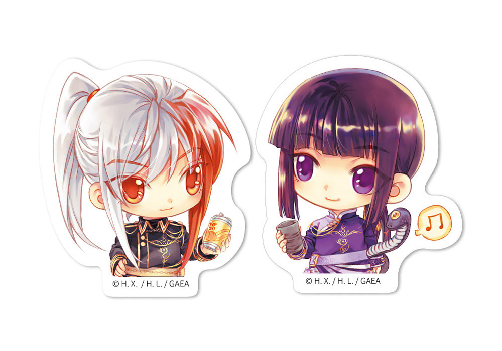 碰杯造型防水貼紙包《特殊傳說》冰炎＆夏碎